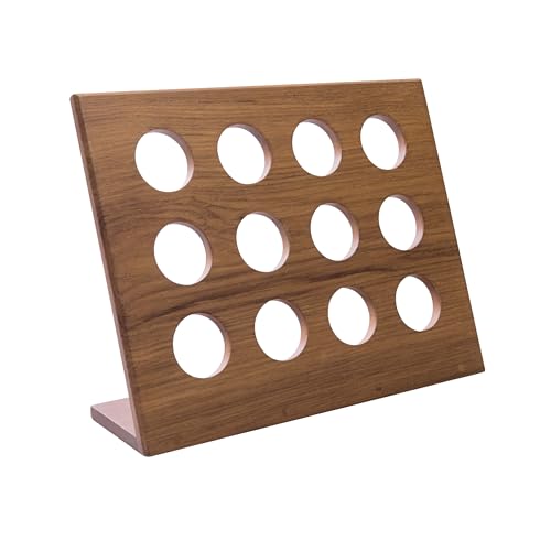 Porte-gobelets K-Cup en teck support de rangement capsules Whitecap