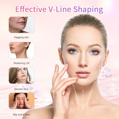 Chin Strap for Sleeping, Chin Strap for Snoring, Adjustable Anti Snoring Device for Men and Women, V Line Lifting Mask, Band for Firming Jawline Breathable and Reusable, Pink - Image 7