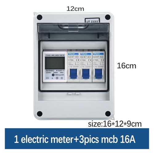 Boîte de distribution électrique étanche IP65 disjoncteur MCB boîte de jonction - 3
