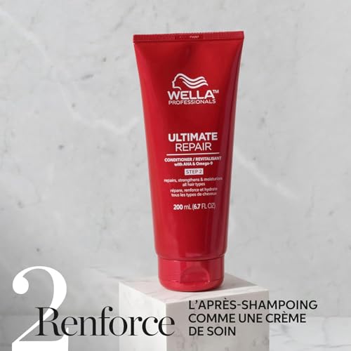 Wella Ultimate Repair répare les cheveux abîmés avec le duo soin
