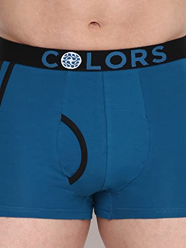 Image of RUPA FRONTLINE Colors Men's Front Open Athlefit Mini Trunks | Soft-Touch Cotton Stretch | Snug Fit | Breathable Fabric | Supporter Brief | Pack of 1