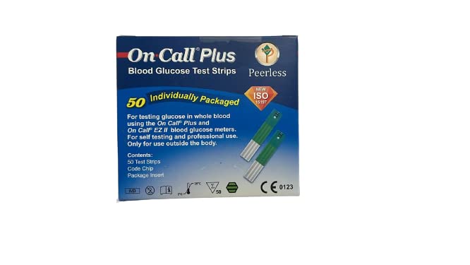 See full amazon price history chart for On Call Plus Individual Packed Blood Glucose Test Strips (50) On Call Plus Individual Packed Blood Glucose Test Strips (50) (B0C6ZWQXFD) Amazon Price History, Amazon Price Tracker