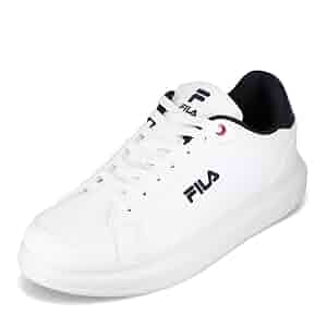 FILA 靴　ホワイト/ネイビー FILA スニーカー ホワイト/ネイビー - メルカリ