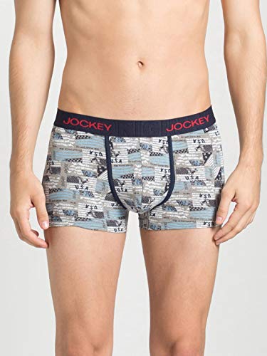 Image of Jockey Men's Cotton Printed Trunks