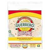 Guerrero Riquisimas Soft Taco Flour Tortillas, Trans Fat Free, Authentic, Medium Size, 10 Count