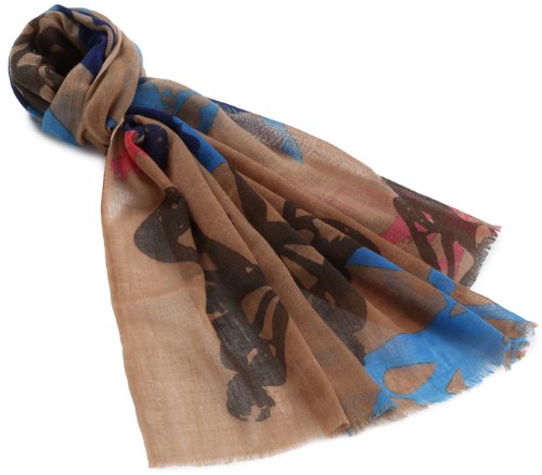 [グレン プリンス] ギターレディーストール 180×70 1855W 2CAMEL 180×70