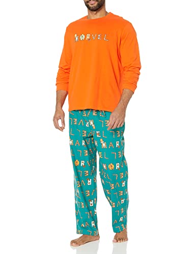 Image of Amazon Essentials Disney | Marvel | Star Wars Men's Flannel Pajama Sleep Sets