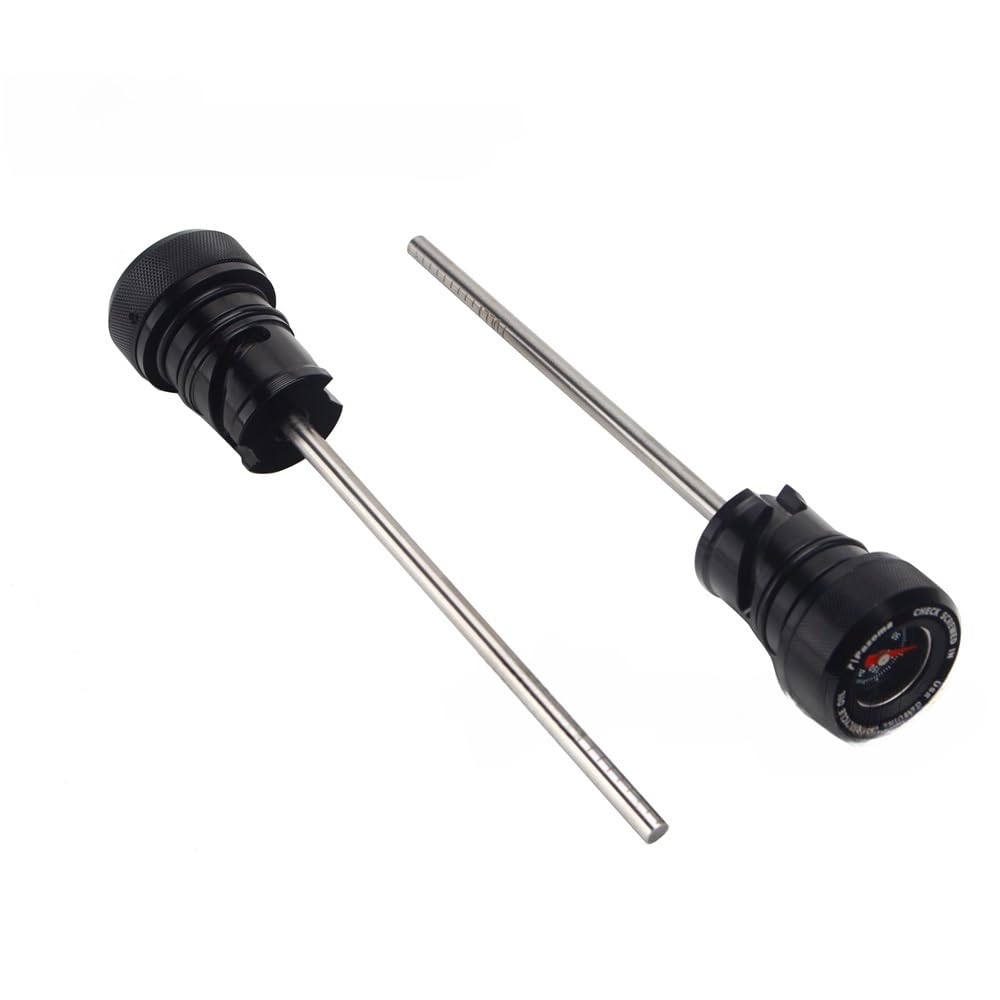 Tanque Aceite Varilla para Softail 2018-2021 para Breakout para Deluxe para Boy para Heritage para Low Varill Nivel Motor Tapón Llenado Aceite Temperatura Depósito