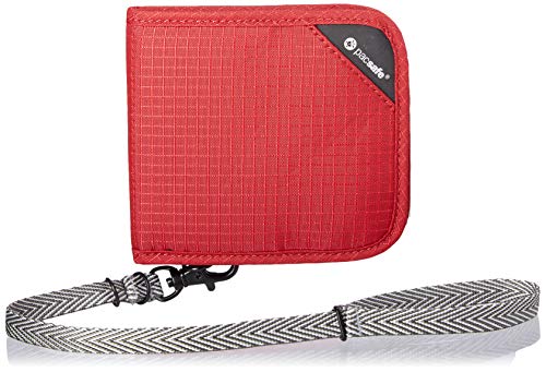 Preisvergleich Produktbild Pacsafe RFIDsafe V100 Bifold Wallet Goji Berry