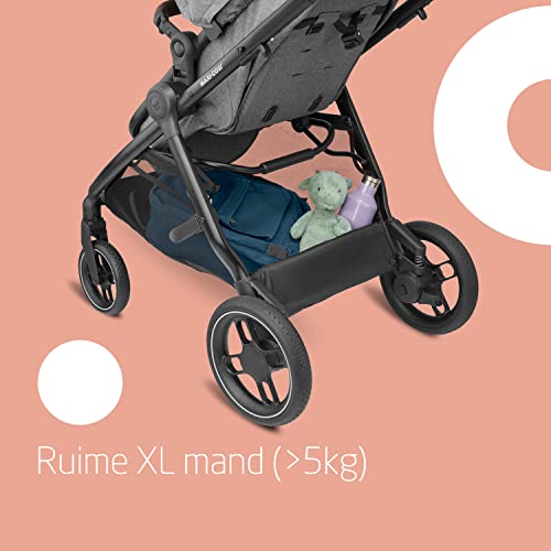 Maxi-Cosi Zelia S Trio Kinderwagen 3 in 1 Set, 0 - 4 Jaar, Tot 22 kg, Inklapbaar, Compact en Verstelbare Wandelwagen… - Afbeelding 7