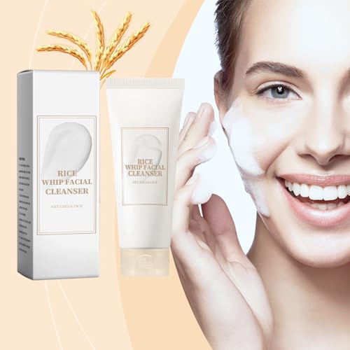 Tonique doux visage extrait de riz et poudre exfoliante pores