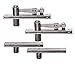 TamBee 2Pack Door Pivot Hinges Heavy Duty Hinges for Wood Doors 360 Degree Shaft Stainless Steel Murphy Door Pivot Hinge System