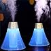 Luoluoluo Vaporizzatore Ambiente,Diffusore di Aromi,Aromaterapia Diffusore - 80ML USB vulcano umidificatore mini profumo di casa atomizzatore (Gold)