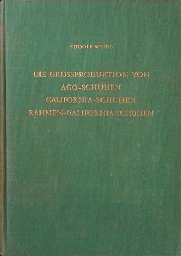 Die Grossproduktion von Ago-Schuhen, California-Schuhen, Rahmen-California-Schuhen.