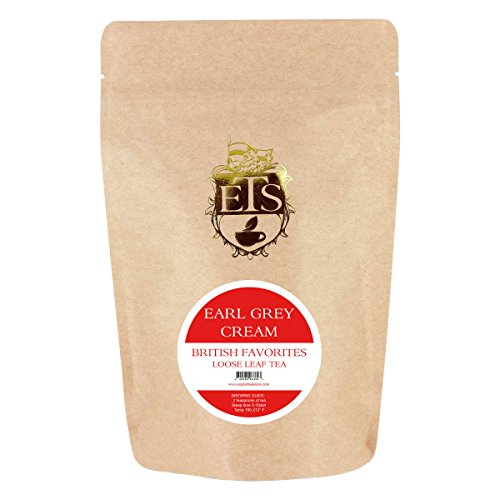 English Tea Store Loose Leaf, Earl Grey Cream Tea Pouches - Metropolitan Blend, 4 Ounce - //coolthings.us