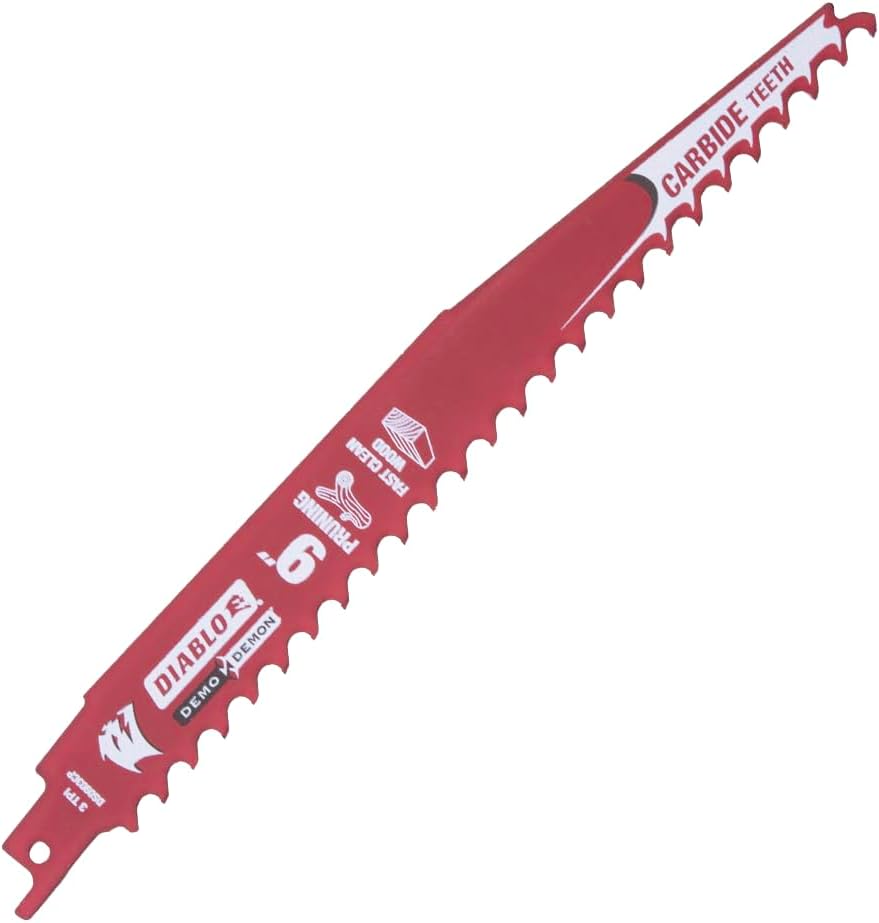 Diablo DS0903CP10 Carbide Tipped Pruning & Clean Wood Blade, 9