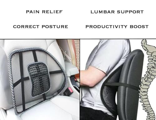 Coussin dos pour voiture amélioration de la posture C4 - 3