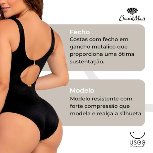Maio Modern Liso ZB Banho De Mar (BR, Alfa, G, Regular, Preto)