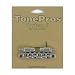 TonePros Metric Tunematic Bridge, Roller Saddles - NICKEL, TPFR-N