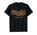 Chocolate Naturally Sweet Tee Proud-Black Woman T-Shirt