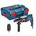 Price comparison product image Bosch Professional Rotary Hammer with SDS Plus GBH 2-28 F (240V, incl. Auxiliary Handle, Depth Stop 210 mm, Machine Cloth, Quick Change Chuck 13 mm, SDS Plus Quick-Change Chuck, Carrying Case)