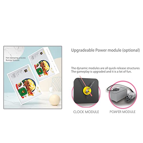 Mocdiy Technik Weihnachtsauto Bausteine,HT-92039 Rentierwagen Bausatz Spielzeug,976 Teile Weihnachtsmann Auto Modell… – Bild 5