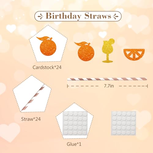 Pitillos de papel decorativos Spritz Party 24pcs miniatura 2