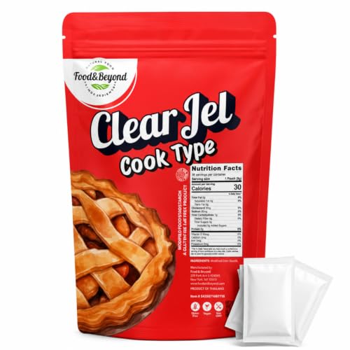 Clear Jel Cook Type | For Baking | Canning | Cooking | Pie Filling | Modified Food Starch | 38 Individual 0,32 oz (9g) Sachets