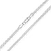 Authentic Solid Sterling Silver Bismark .925 ITProLux Necklace Chains 2MM - 3MM, 16