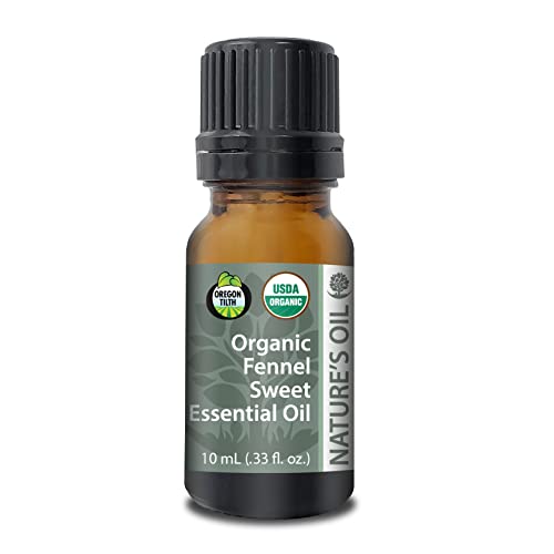 Aceite esencial orgánico de hinojo dulce Nature's Oil 10ml miniatura 1