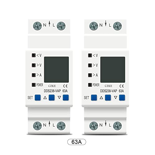 Entrée supérieure 63A Rail DIN réglable pour sécurité électrique