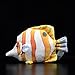 Produktbild AMINIY Regal Blue Tang Kaiser Royal Angelfish Vierbanded Schmetterlingsfisch Tropische Fische Kupferband Schmetterlingsfish Spotted Scat Plüschtier Plüschspielzeug