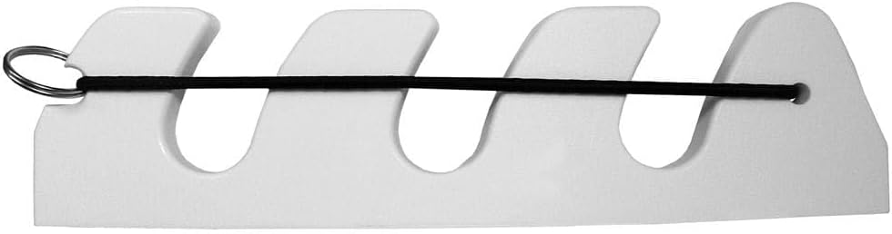 TACO 3-Rod Poly Bungee Rod Holder Rack - White consumer electronics Electronics