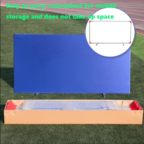Barriere da ping pong portatili pieghevoli, deflettori temporanei resistenti per club, campi e stadi