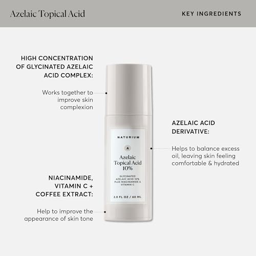 Naturium Azelaic Topical Acid 10% Jumbo, Face & Skin Care Beauty Treatment with Niacinamide & Vitamin C, 2 oz - image 6