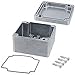 BUD Industries AN-1319-A IP68 Aluminum Enclosure 3.85" L x 2.52" W x 1.35" H, Natural