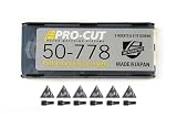 PRO-CUT 50-778 Carbide Insert Tips with Chip Breaker