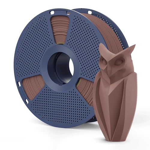 Image of SUNLU Real Wood Fiber PLA Filament 1.75mm, 1KG (2.2LBS), Cherry Wood | Natural Matte Wood Texture, Reduced Clogging, Easy Printing, Real Wood Fiber 3D Printer Filament