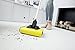 Karcher KB5 Cordless Sweeper Quickly Removes Dirt, Dust, and Debris, Yellow