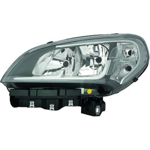 Faro delantero izquierdo H7 para Fiat DOBLO Cargo 2015-2017 óptico halógeno de repuesto