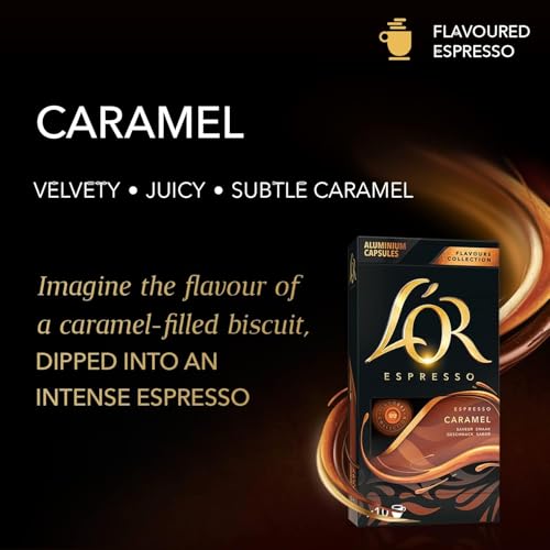 Café Capsules Saveur Caramel Compatibles Nespresso 'or La Boite De 10 Capsules - vue 6