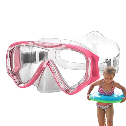 Gafas De Snorkel Para Niños – Máscara De Visión Transparente De 25x9x1,4 Cm, Protector Flexible De Silicona | Gafas De Natación Antivaho Para El Aprendizaje Juvenil Y La Exploración De La Playa Con Se