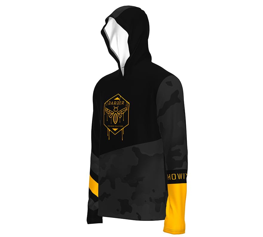 Howitzer Men's Performance Hoodie Pullover Stand MFG Athletic Sun Protection Ultra-soft moisture wicking3