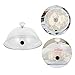 Zerodeko 1pc Hood Clear Microwave Splatter Cover Reusable Cookware Bowl Container Infuser Smoking Cloche Oven All Dome Food Cloche Kitchen Essentials Pan Acrylic re-usable