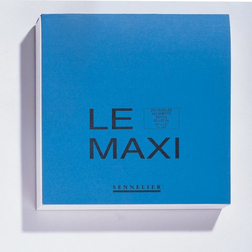 Sennelier Le Maxi Sketchbook 15x15cm carnet de croquis carré pour le dessin