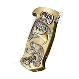 Butane Lighter Refillable Butane Windproof Torch Lighter with Bottle Opener and Flame Adjustment Suitable for Outdoor Camping BBQ(Gold1)