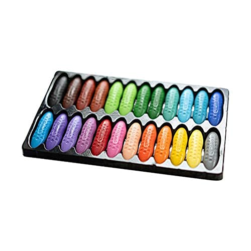 12 Peanut Crayons - Non Toxic Crayons For Toddlers