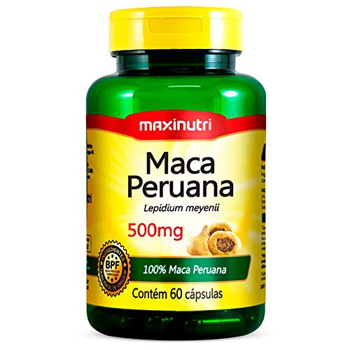 Maca Peruana 60 Cápsulas de 500mg Maxinutri