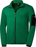 NORDCAP Herren Sportjacke, leichte & atmungsaktive Übergangsjacke, sportlich-bequem, ideal für Freizeit, Alltag & Radtouren, mit 3 Reißverschlusstaschen, Grün, Gr. L