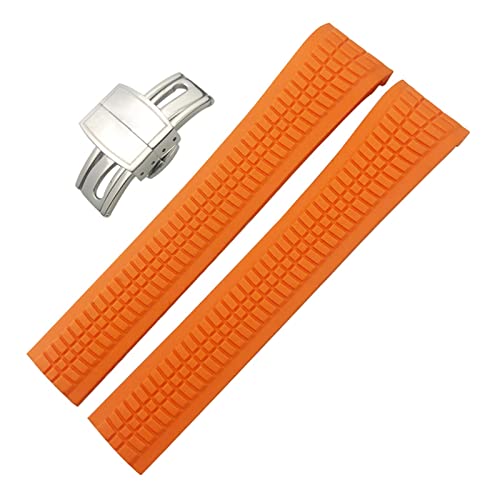 Bracelet montre silicone 21mm résistant à l'eau pour changer de style